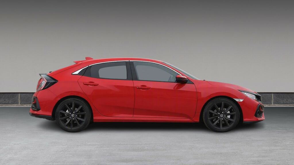 Honda Civic 1.0 Vtec Turbo 126 Sr Cvt Red #5