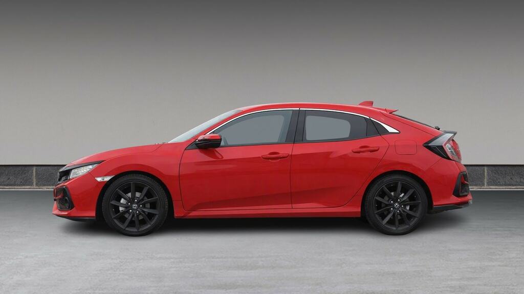 Honda Civic 1.0 Vtec Turbo 126 Sr Cvt Red #6