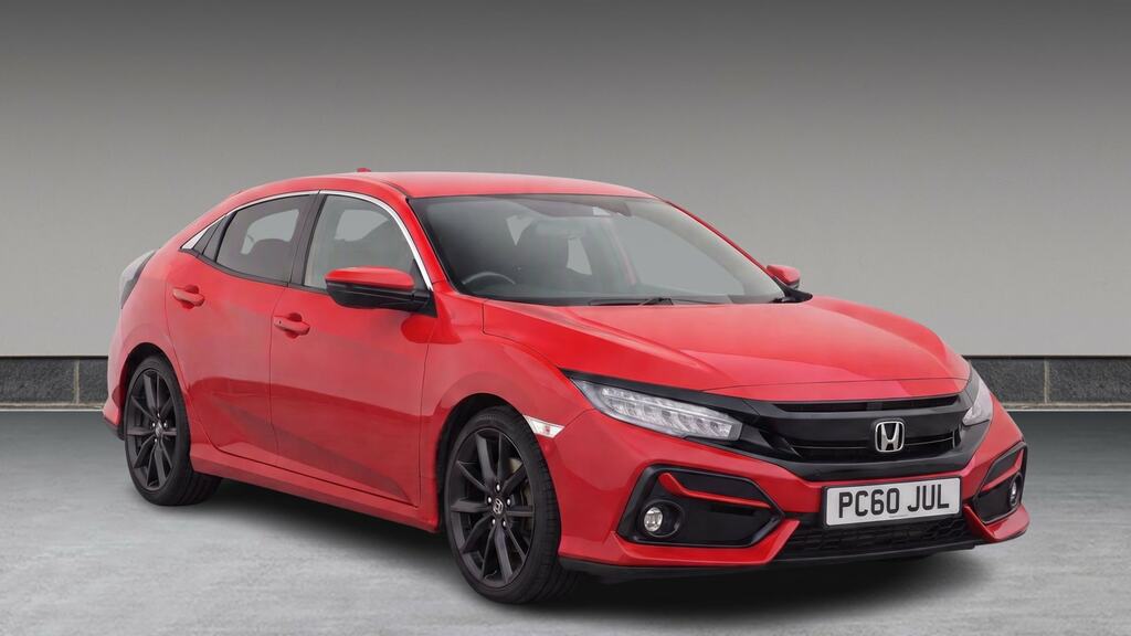 Honda Civic 1.0 Vtec Turbo 126 Sr Cvt Red
