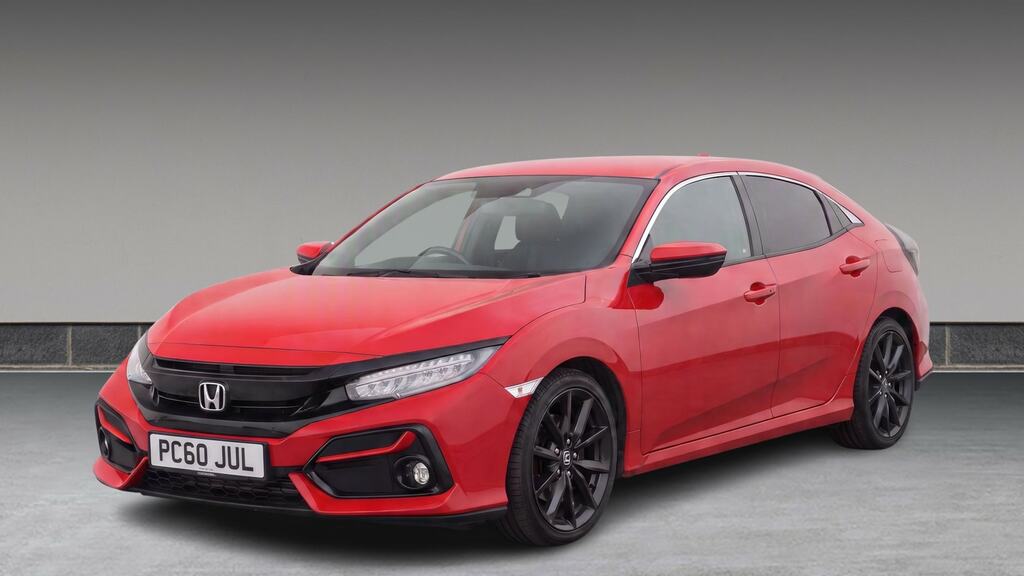 Honda Civic 1.0 Vtec Turbo 126 Sr Cvt Red #2