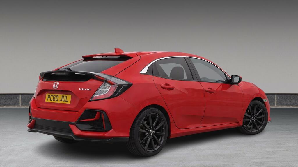 Honda Civic 1.0 Vtec Turbo 126 Sr Cvt Red #4
