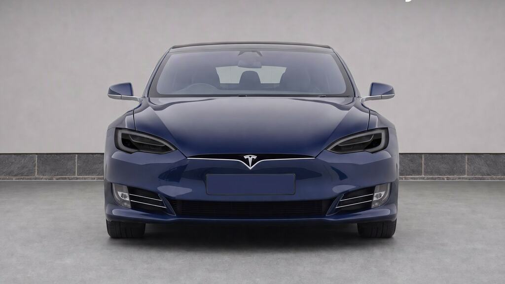 Tesla Model S 241Kw 75Kwh Dual Motor Blue #6