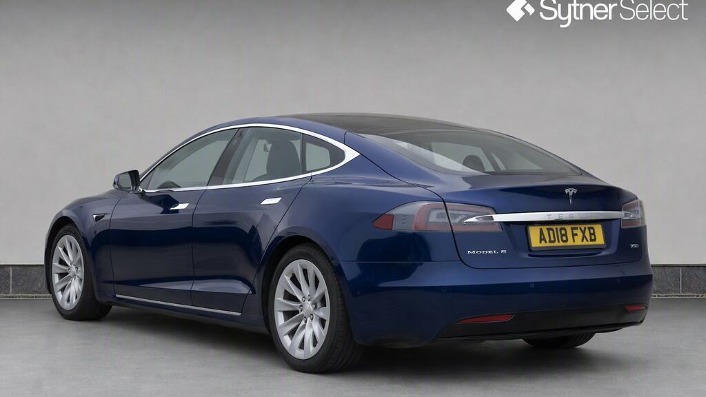 Tesla Model S 241Kw 75Kwh Dual Motor Blue #3