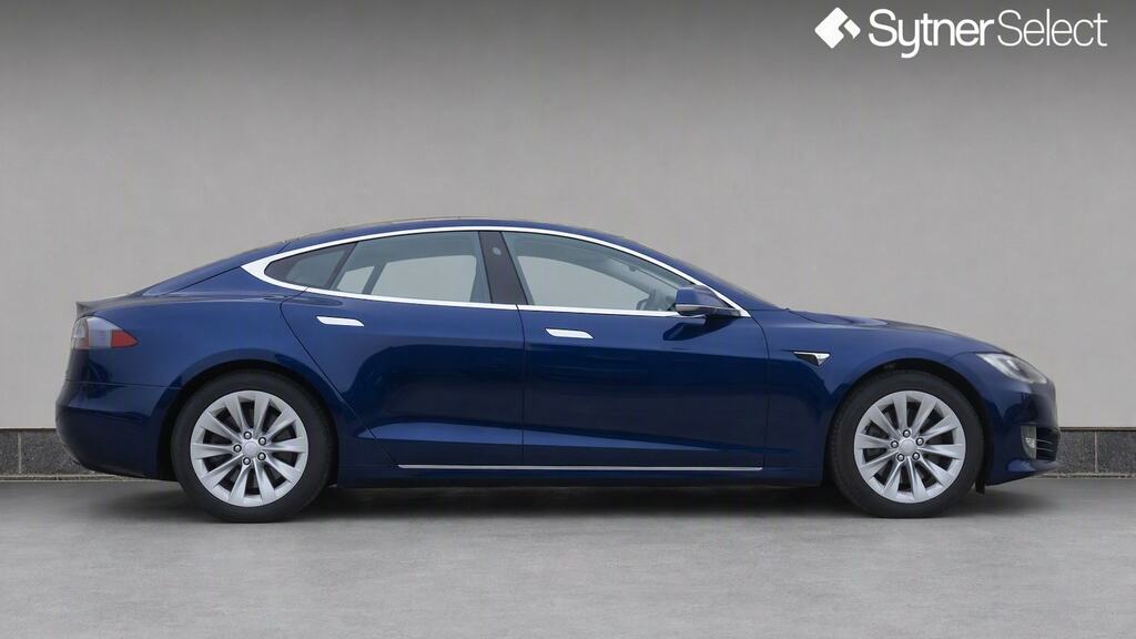 Tesla Model S 241Kw 75Kwh Dual Motor Blue #4