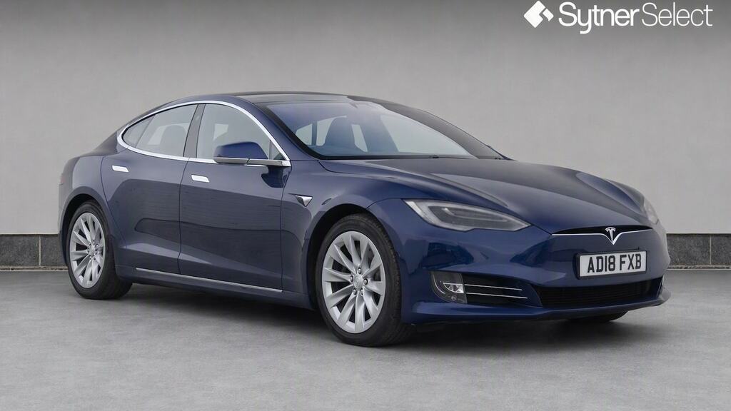Tesla Model S 241Kw 75Kwh Dual Motor Blue