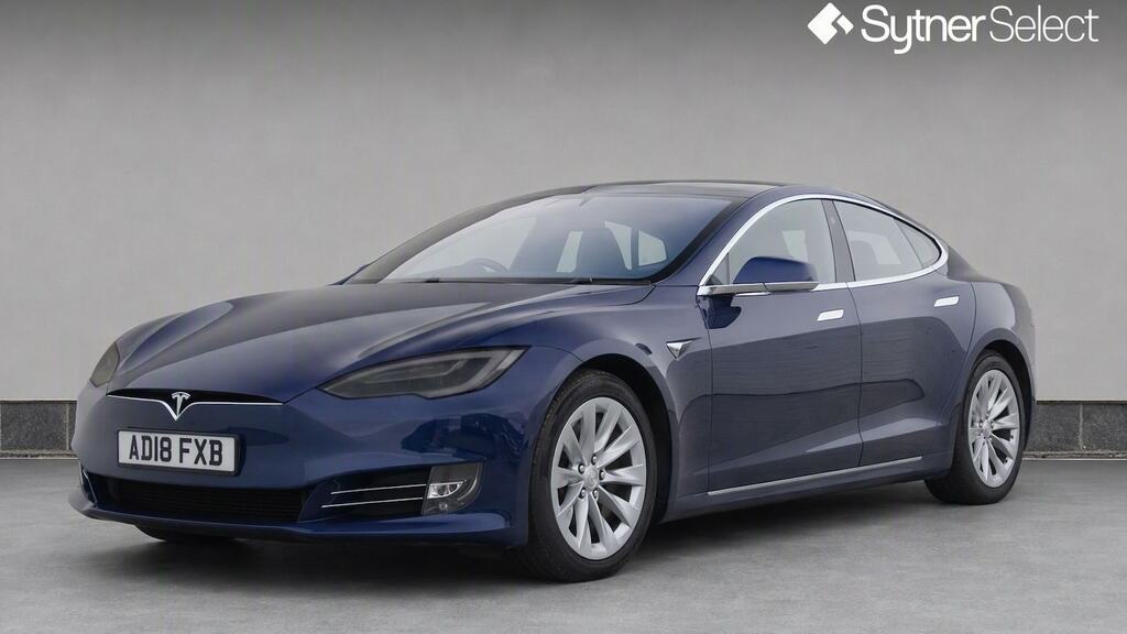 Tesla Model S 241Kw 75Kwh Dual Motor Blue #2