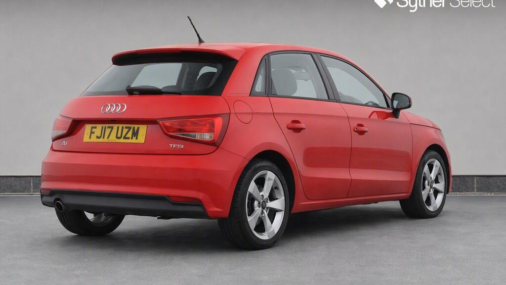 Audi A1 1.0 Tfsi Sport FJ17UZM Red #4