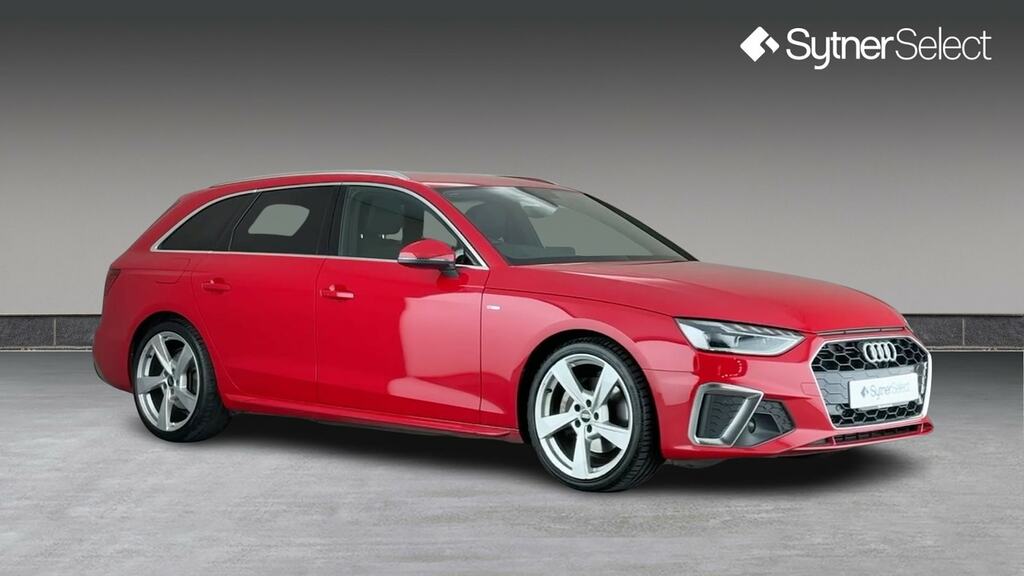 Audi A4 Avant 40 Tfsi 204 S Line S Tronic Red