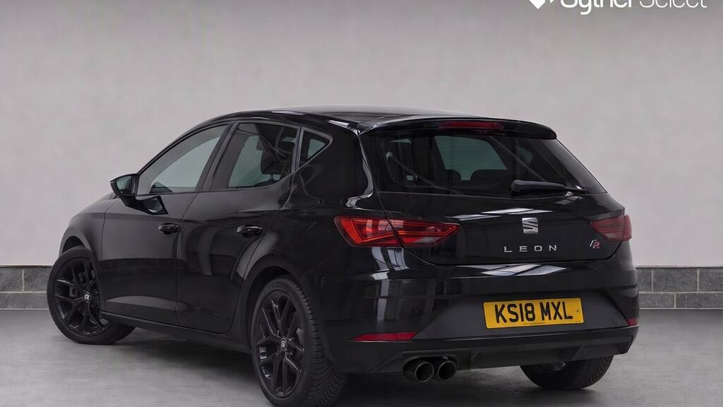 Seat Leon 1.4 Tsi 125 Fr Technology KS18MXL Black #2