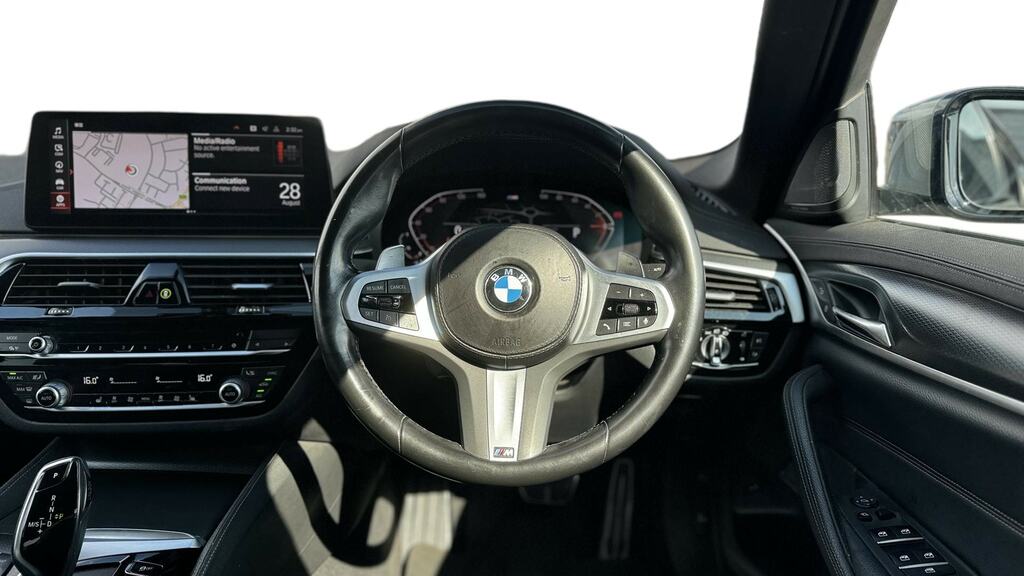 BMW 5 Series 520I Mht M Sport Step Pro Pack DY22KFZ Grey #4