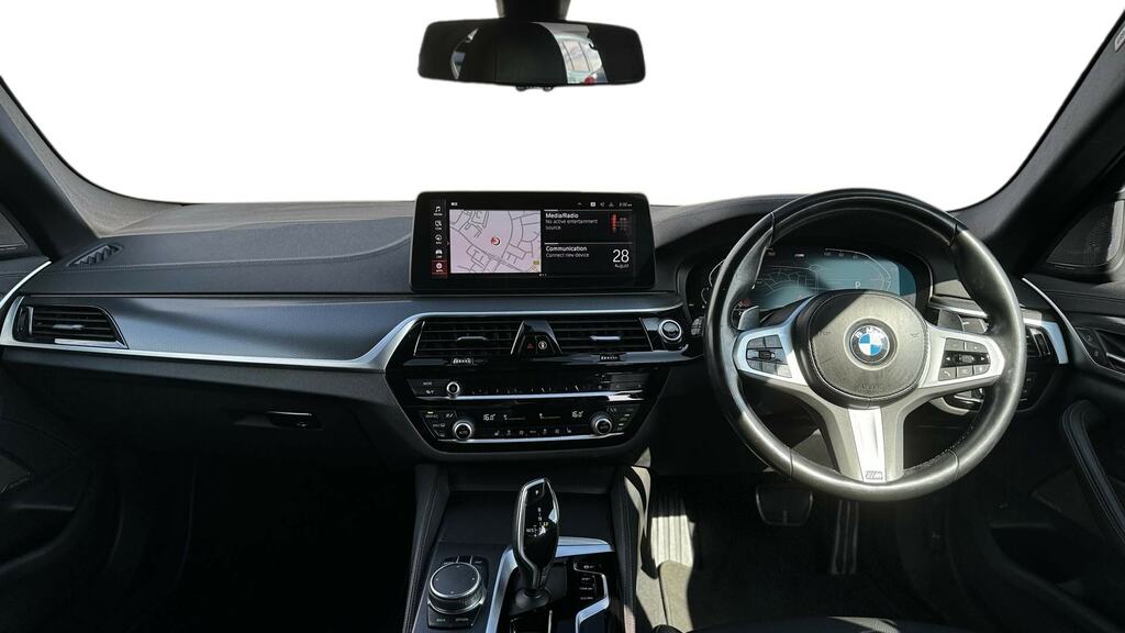 BMW 5 Series 520I Mht M Sport Step Pro Pack DY22KFZ Grey #3