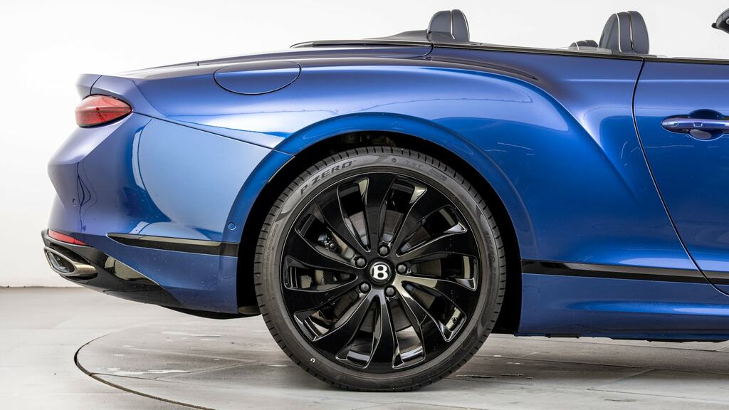 Bentley Continental Gt Mulliner Blue #33