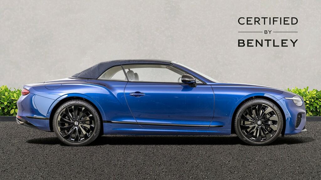 Bentley Continental Gt Mulliner Blue #9