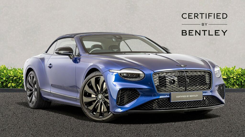 Bentley Continental Gt Mulliner Blue #7