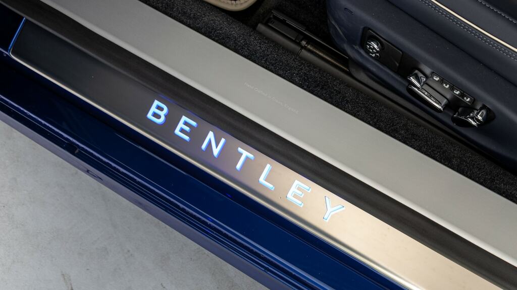 Bentley Continental Gt Mulliner Blue #18