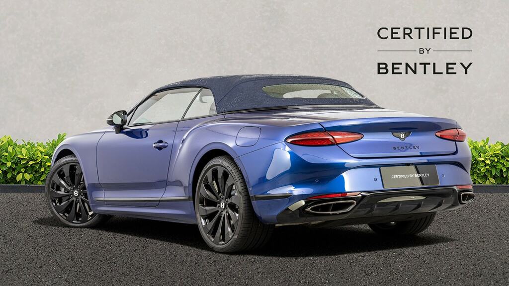 Bentley Continental Gt Mulliner Blue #8