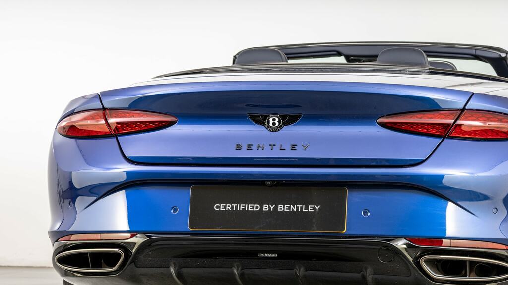 Bentley Continental Gt Mulliner Blue #32