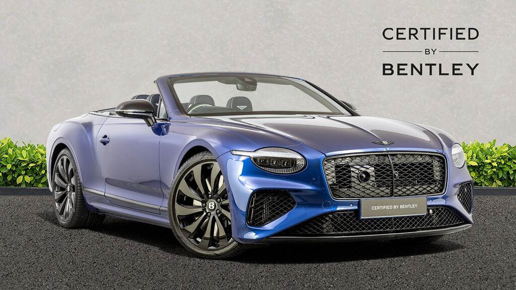 Bentley Continental Gt 4.0 V8 Hybrid Tourblack Design Spec Blue