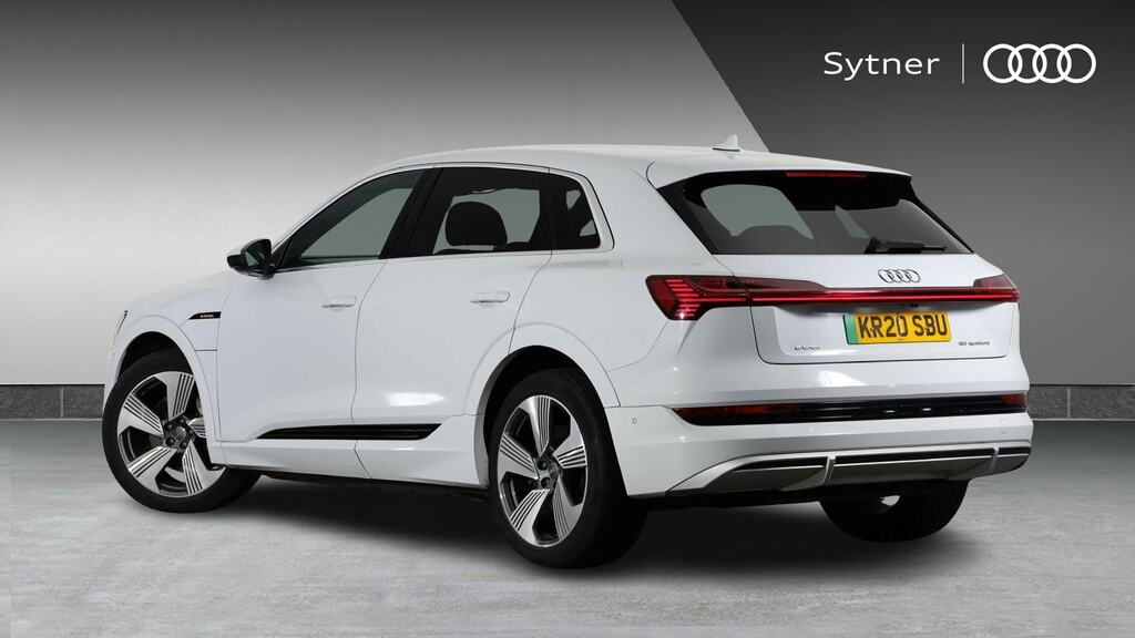 Audi E-tron 230Kw 50 Quattro 71Kwh S Line White #3