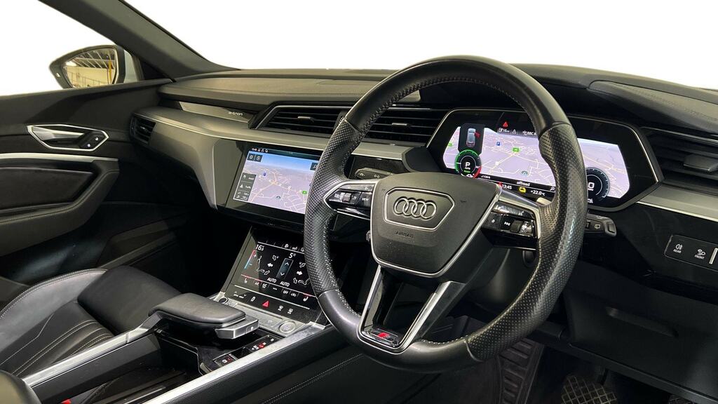 Audi E-tron 230Kw 50 Quattro 71Kwh S Line White #6