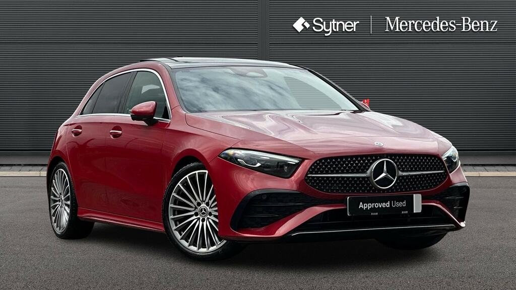 Mercedes-Benz A Class A180 Amg Line Premium Plus Red