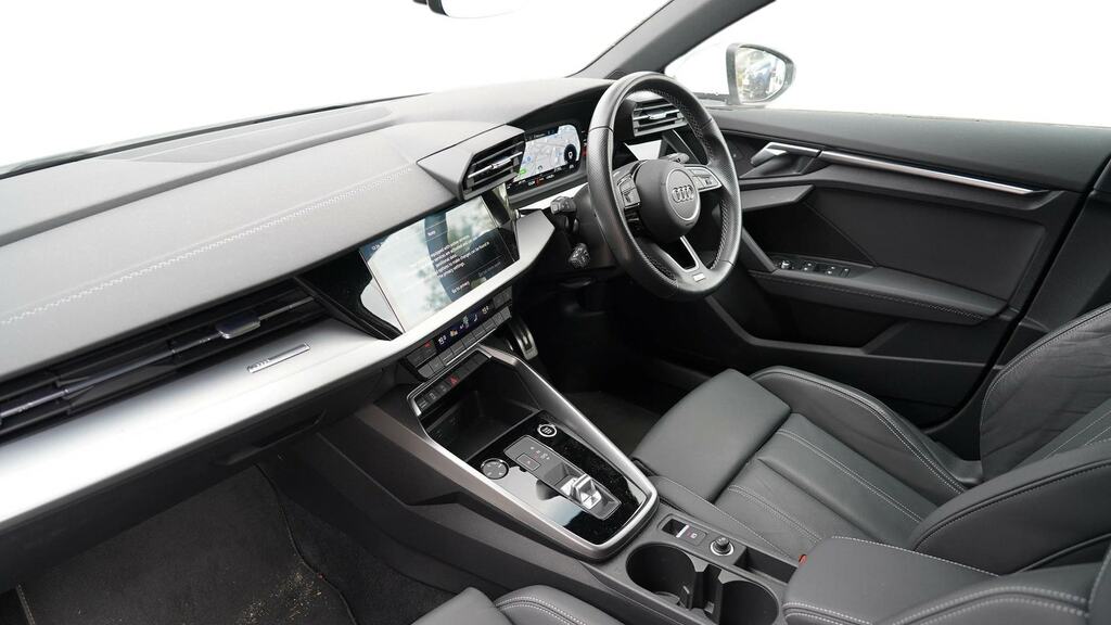 Audi A3 30 Tfsi S Line S Tronic CY72AYZ White #2