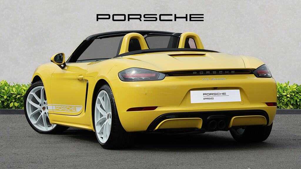 Porsche 718 Boxster 2.0 Style Edition Pdk Yellow #2