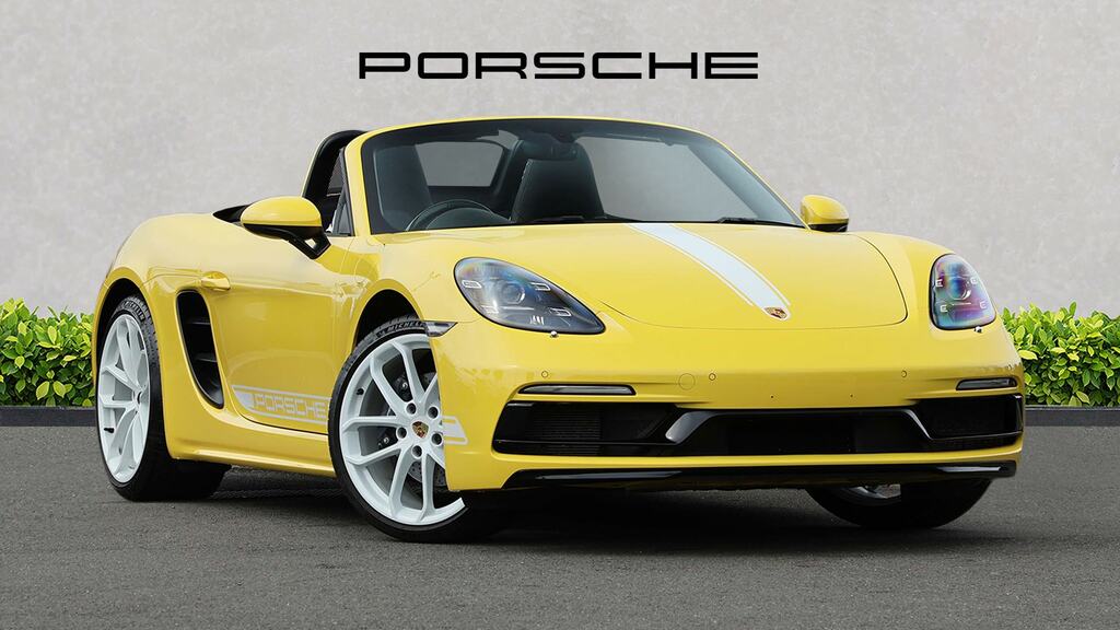 Porsche 718 Boxster 2.0 Style Edition Pdk Yellow