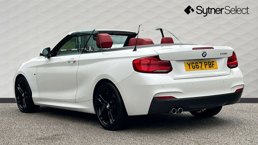 BMW 2 Series 220I M Sport Nav Step YG67PBF White #2