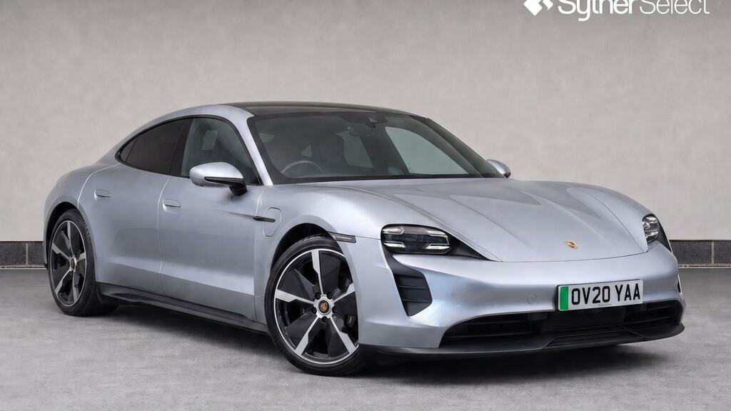 Porsche Taycan 560Kw Turbo S 93Kwh Silver