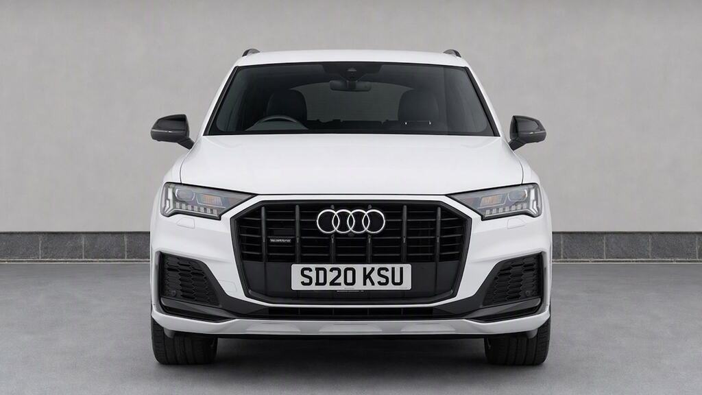 Audi Q7 50 Tdi Quattro Black Edition Tiptronic White #5