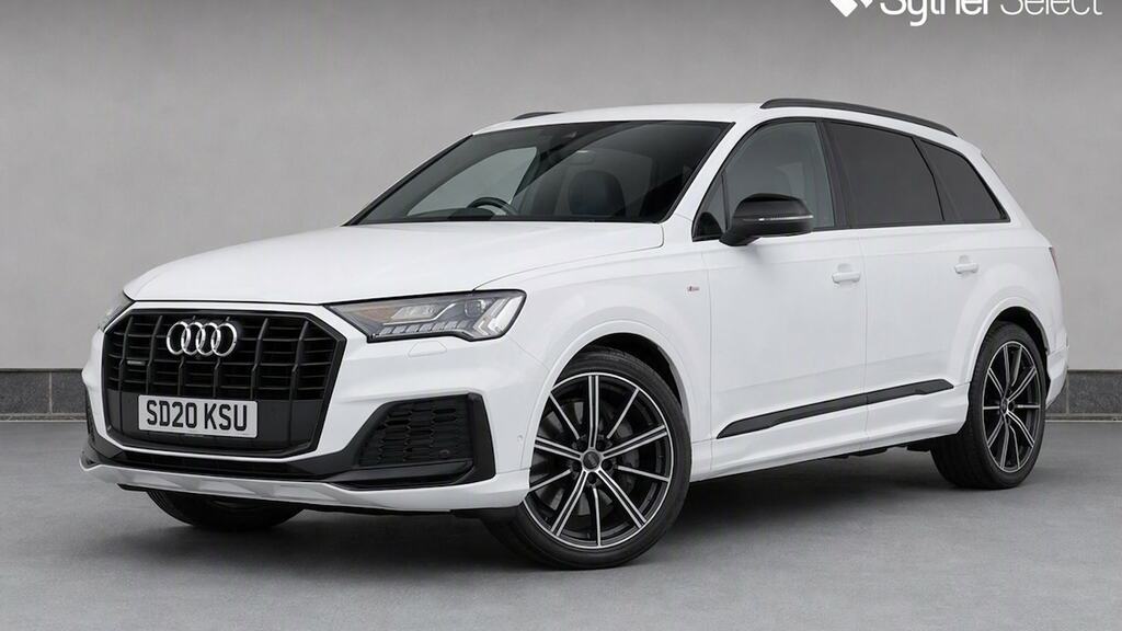 Audi Q7 50 Tdi Quattro Black Edition Tiptronic White #2
