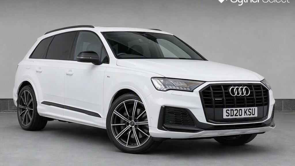 Audi Q7 50 Tdi Quattro Black Edition Tiptronic White