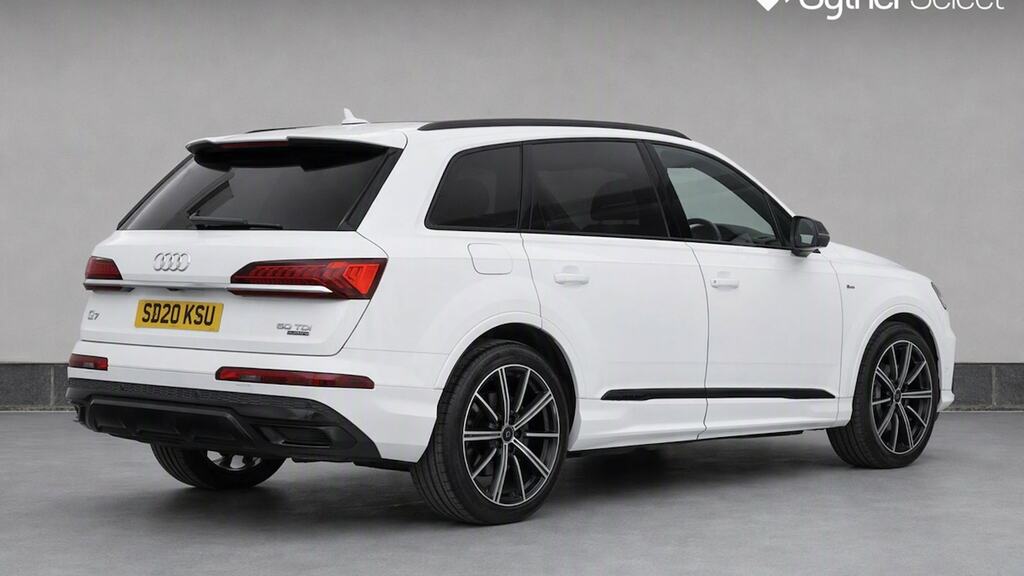 Audi Q7 50 Tdi Quattro Black Edition Tiptronic White #4