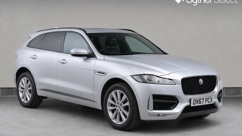 Jaguar F-Pace 2.0D R-sport Awd Silver