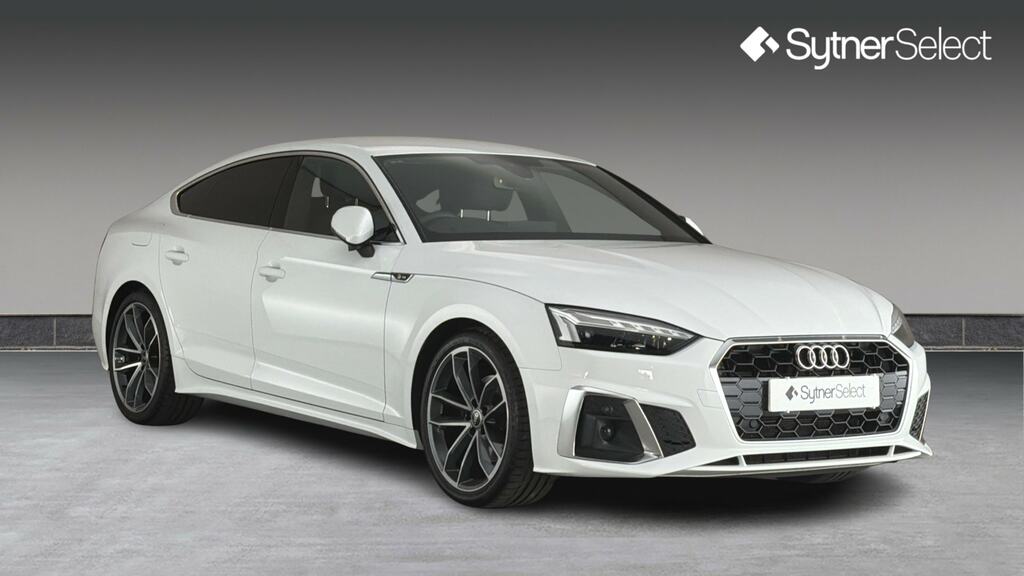 Audi A5 35 Tdi S Line S Tronic LP23CBY White