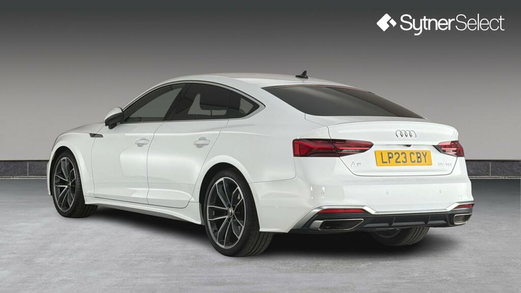 Audi A5 35 Tdi S Line S Tronic LP23CBY White #2