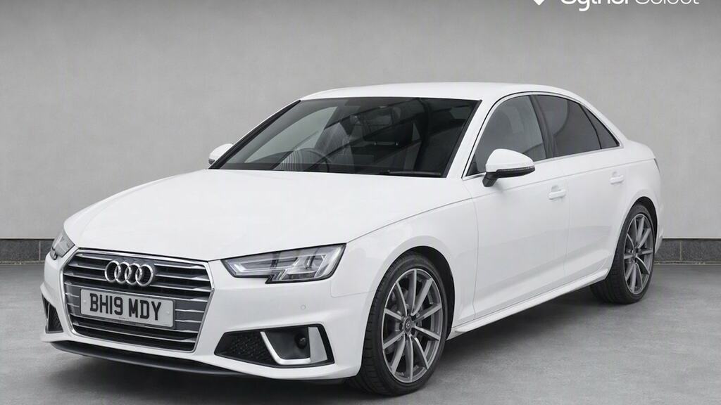Audi A4 35 Tfsi S Line S Tronic BH19MDY White #2