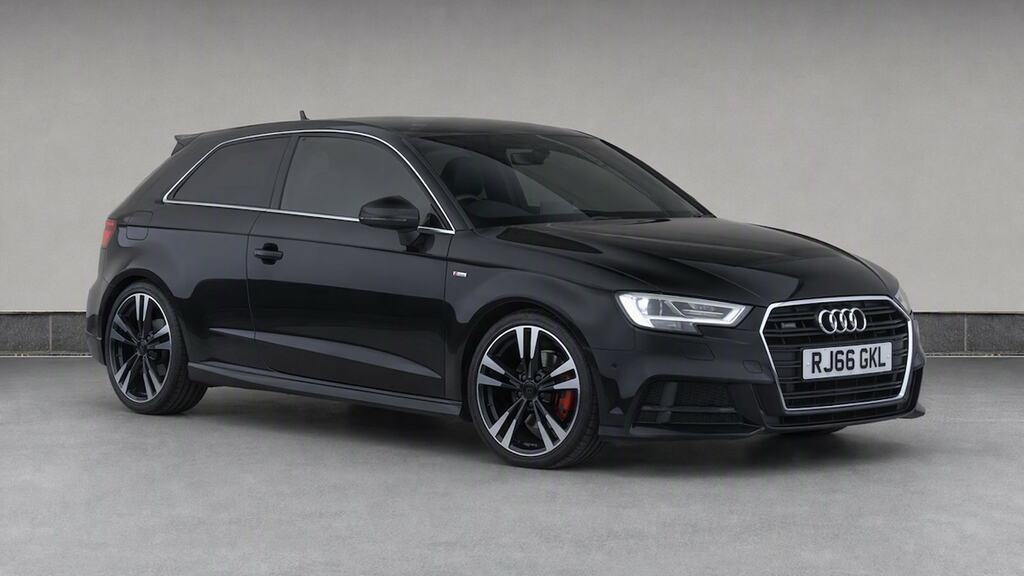 Audi A3 2.0 Tfsi Quattro S Line S Tronic Black