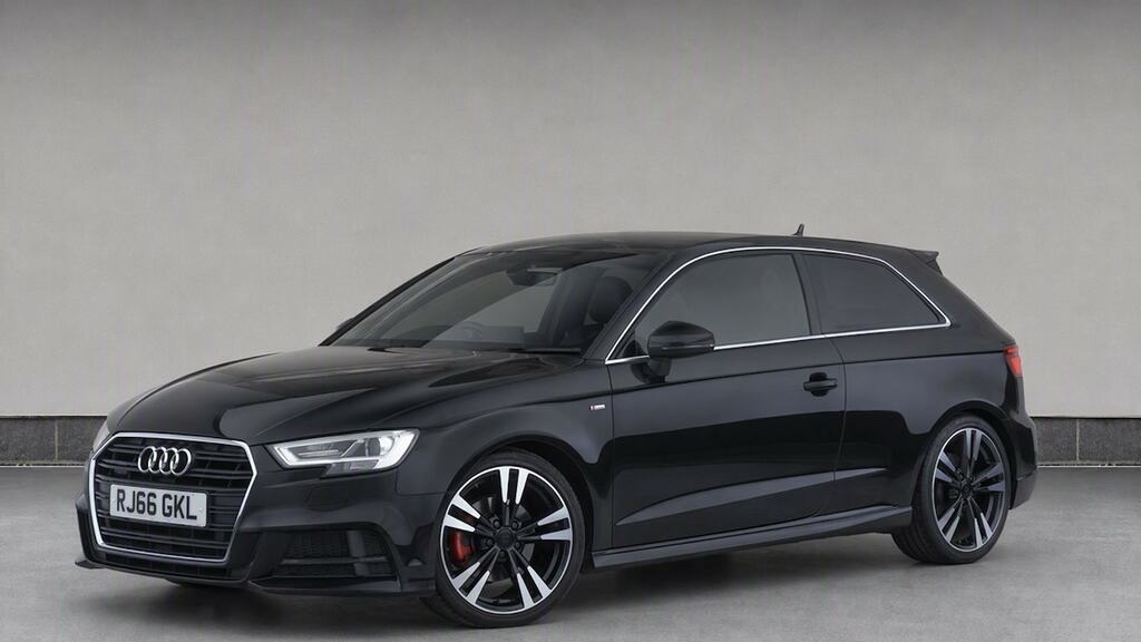 Audi A3 2.0 Tfsi Quattro S Line S Tronic Black #2