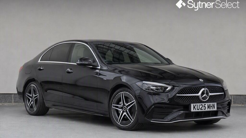 Mercedes-Benz C Class C200 Amg Line 9G-tronic Black