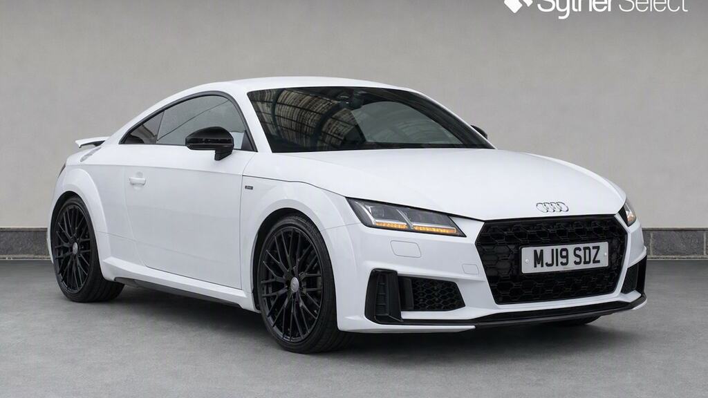 Audi TT 40 Tfsi Black Edition S Tronic Tech Pack MJ19SDZ White