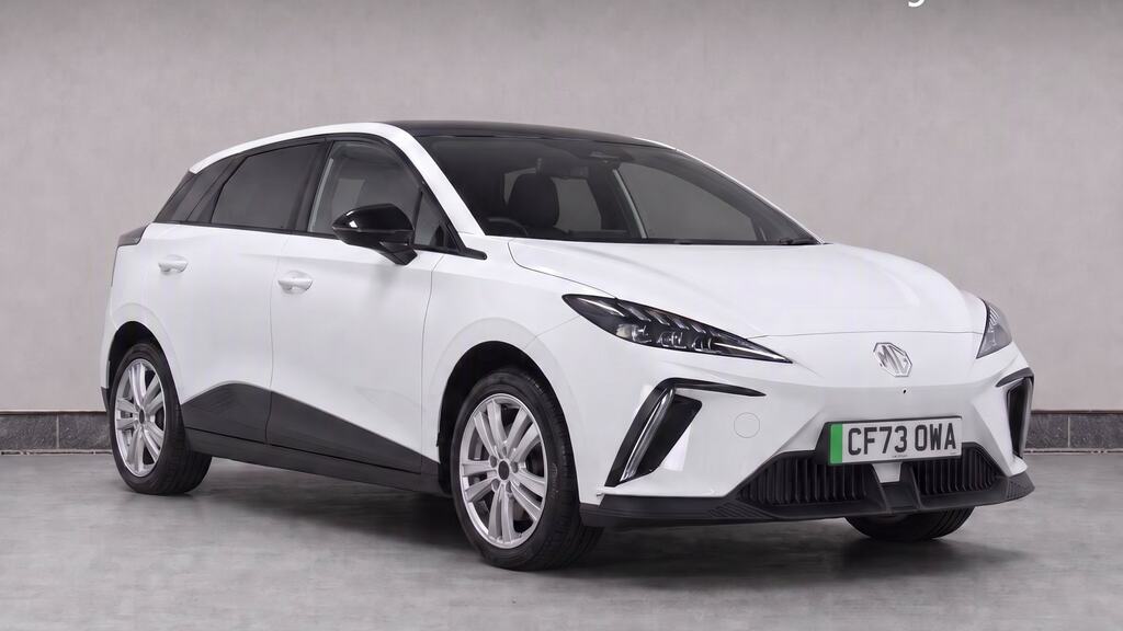 MG MG4 150Kw Trophy Ev Long Range 64Kwh White