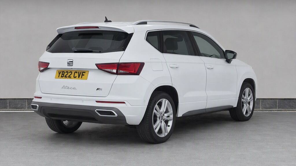 Seat Ateca 1.5 Tsi Evo Fr YB22CVF White #4