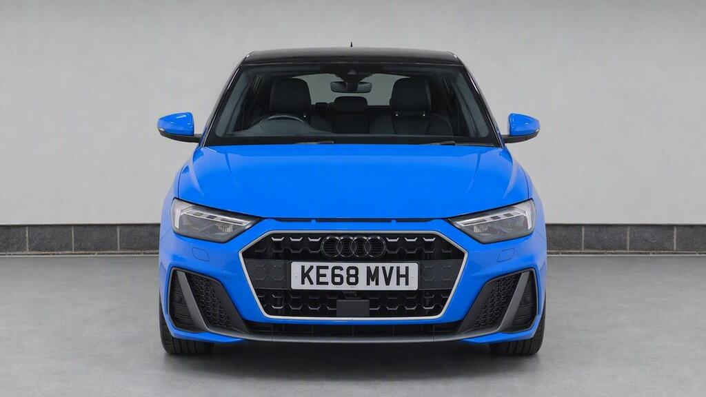 Audi A1 30 Tfsi S Line Tech Pack KE68MVH Blue #5
