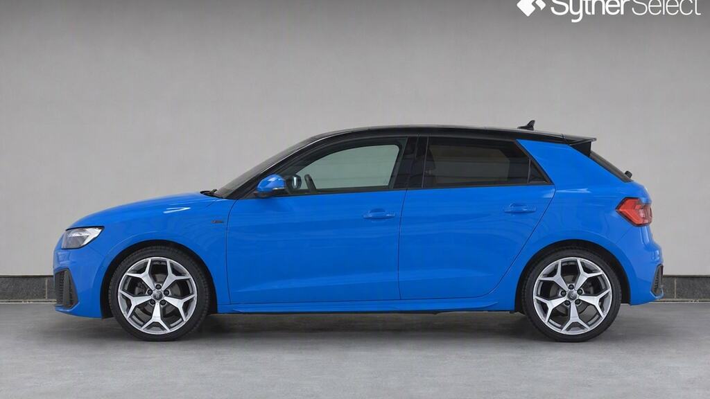 Audi A1 30 Tfsi S Line Tech Pack KE68MVH Blue #6