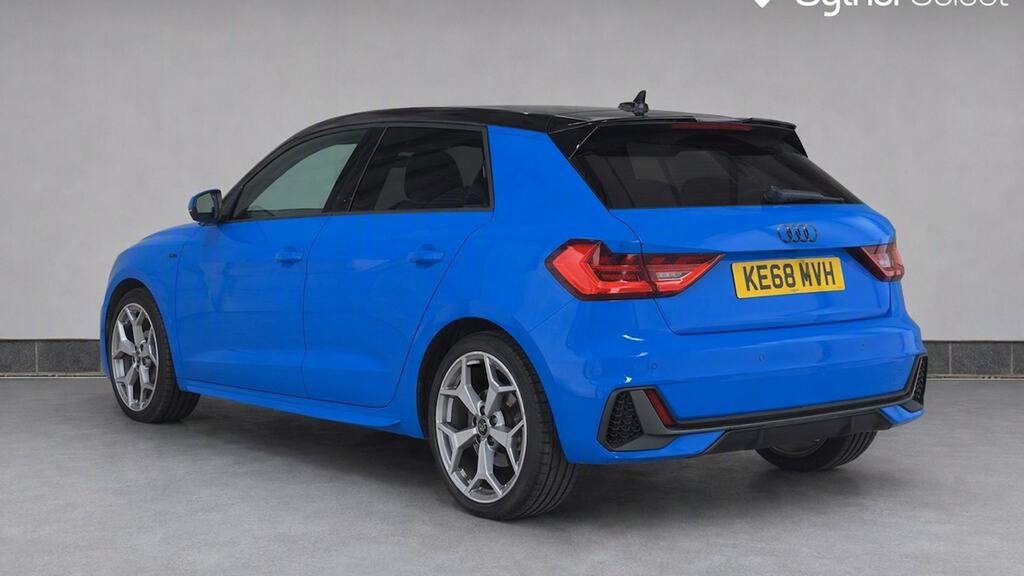 Audi A1 30 Tfsi S Line Tech Pack KE68MVH Blue #3