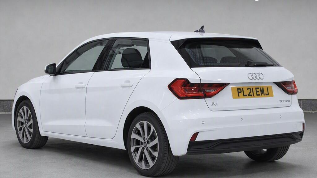 Audi A1 30 Tfsi 110 Sport PL21EMJ White #3