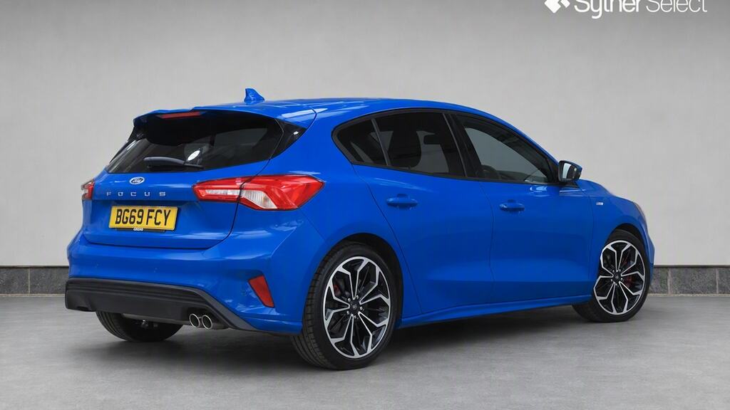 Ford Focus 1.0 Ecoboost 125 St-line X BG69FCY Blue #4