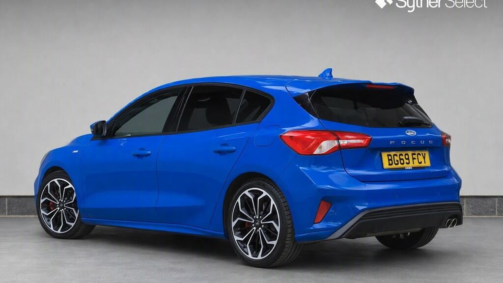 Ford Focus 1.0 Ecoboost 125 St-line X BG69FCY Blue #3